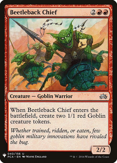 PLST: Beetleback Chief