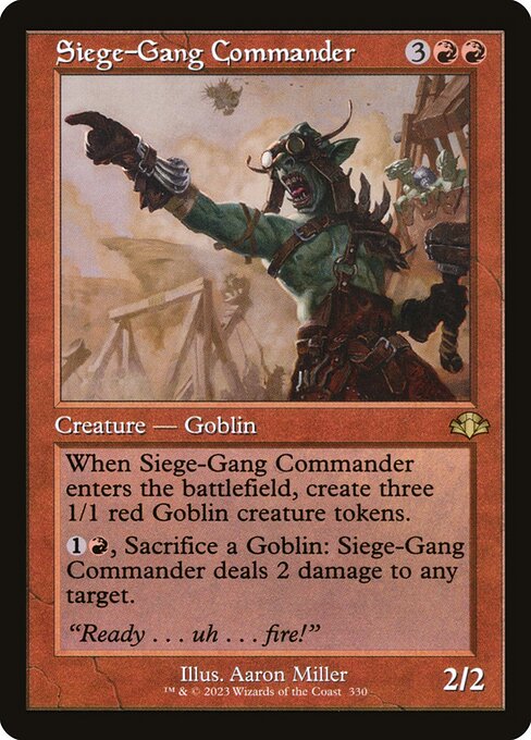 DMR: Siege-Gang Commander (Retro Frame)