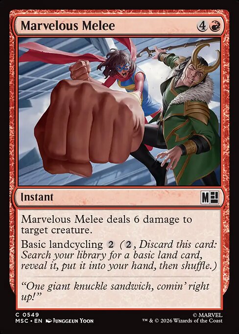 MSC: Marvelous Melee