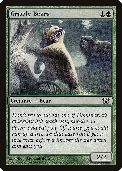 8ED: Grizzly Bears (Foil)