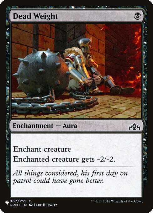 PLST: Dead Weight