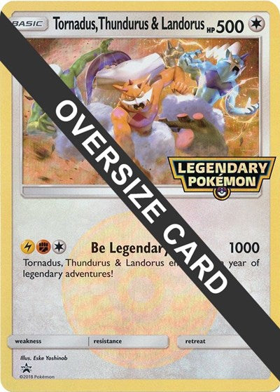 PR: Tornadus, Thundurus & Landorus (Forces of Nature Promo) (Holofoil)