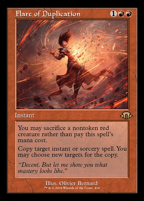 MH3: Flare of Duplication (Retro Frame) (Foil)