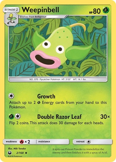 CES: Weepinbell (Reverse Holofoil)