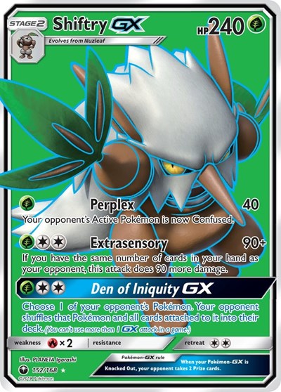 CES: Shiftry GX (Full Art) (Holofoil)