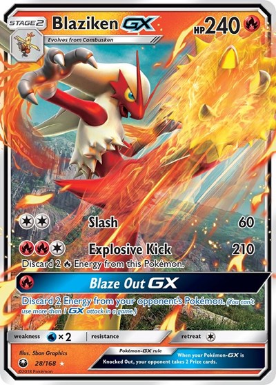 CES: Blaziken GX (Holofoil)