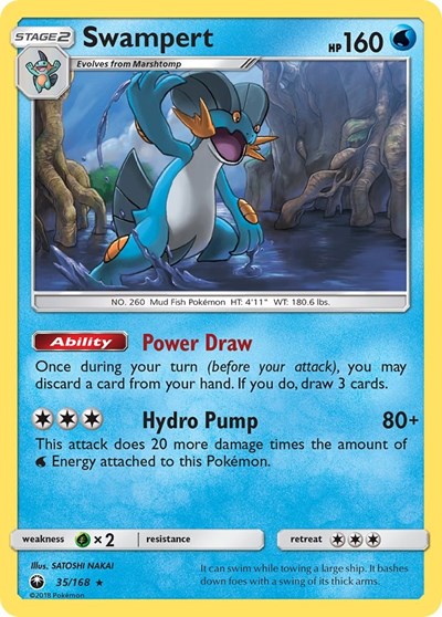 CES: Swampert (Reverse Holofoil)