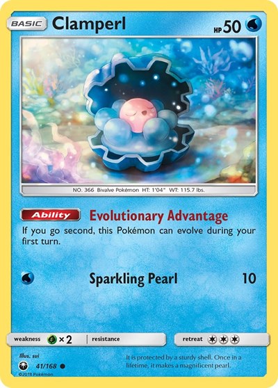 CES: Clamperl (Reverse Holofoil)