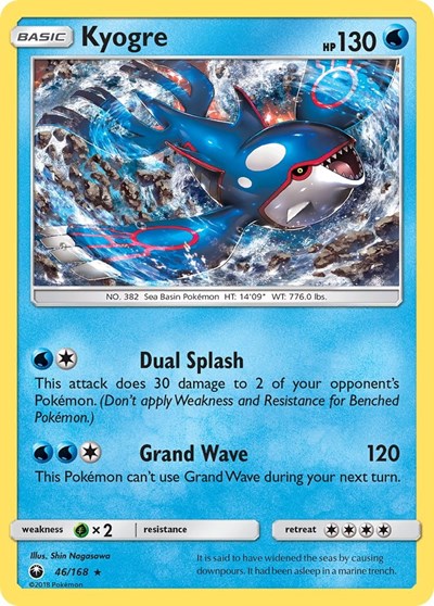 CES: Kyogre (Reverse Holofoil)