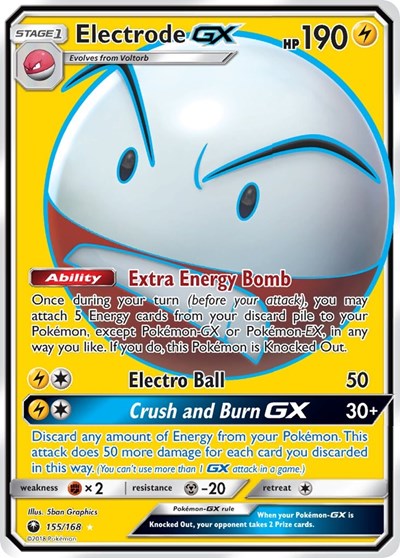 CES: Electrode GX (Full Art) (Holofoil)