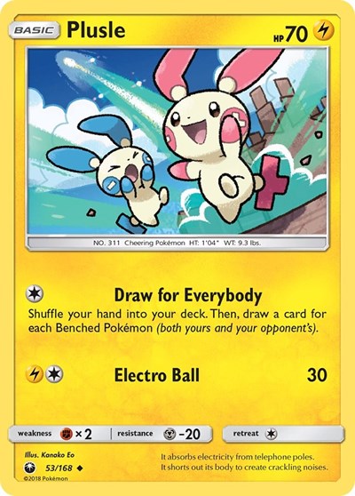 CES: Plusle (Reverse Holofoil)