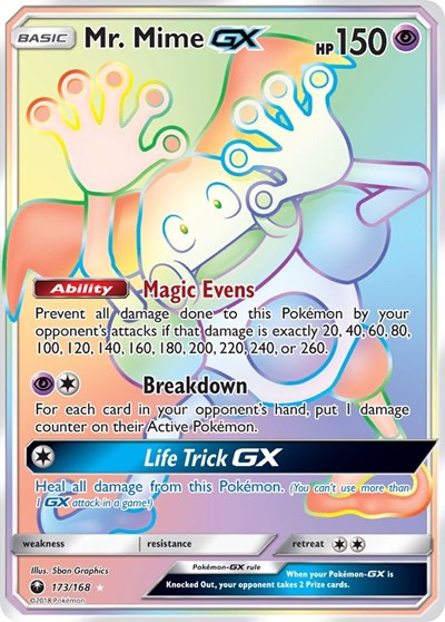 CES: Mr. Mime GX (Secret) (Holofoil)