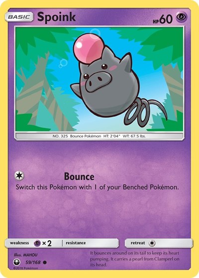 CES: Spoink (Reverse Holofoil)