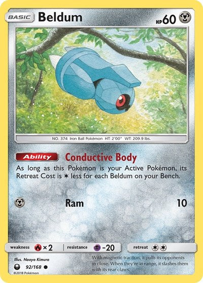 CES: Beldum (92) (Reverse Holofoil)