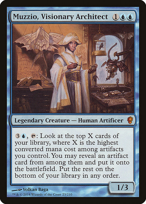 CNS: Muzzio, Visionary Architect (Foil)