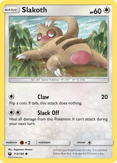 CES: Slakoth (Reverse Holofoil)