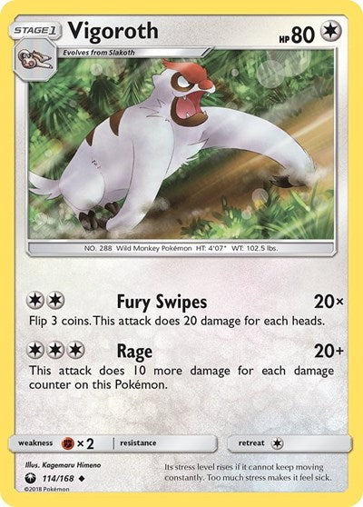 CES: Vigoroth (Reverse Holofoil)