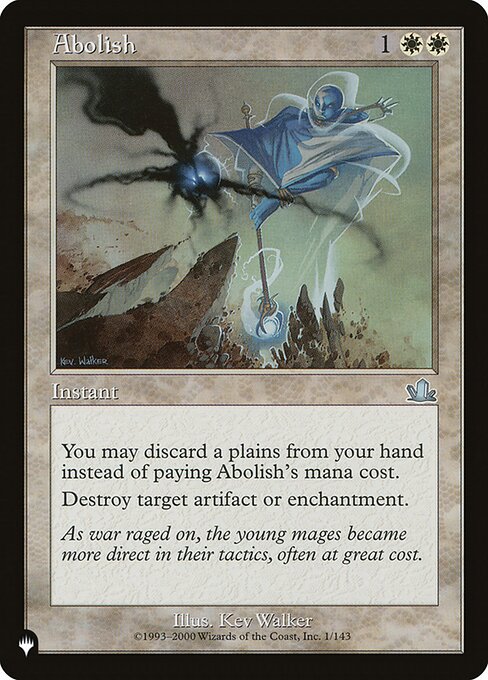 PLST: Abolish