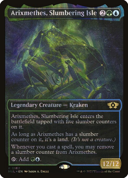 MUL: Arixmethes, Slumbering Isle (Halo Foil)