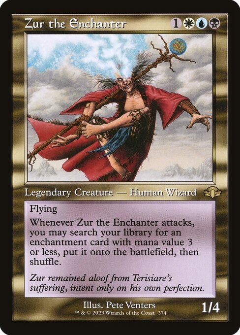 DMR: Zur the Enchanter (Retro Frame) (Foil)