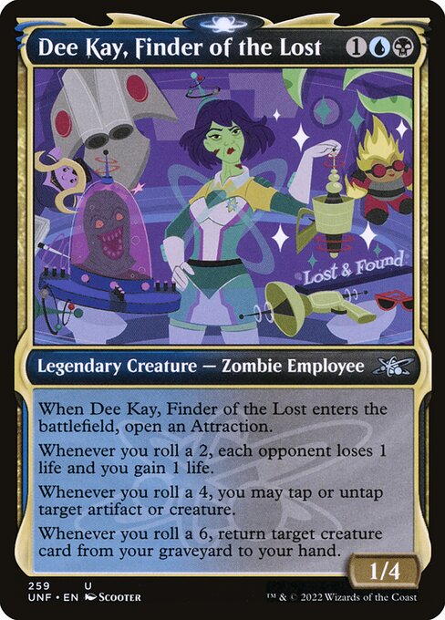 UNF: Dee Kay, Finder of the Lost (Showcase) (Foil)