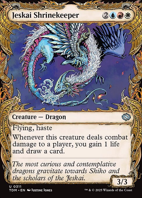 TDM: Jeskai Shrinekeeper (Showcase) (Foil)