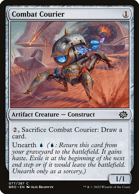 BRO: Combat Courier