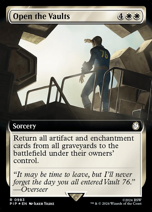 PIP: Open the Vaults (Extended Art) (Surge Foil)