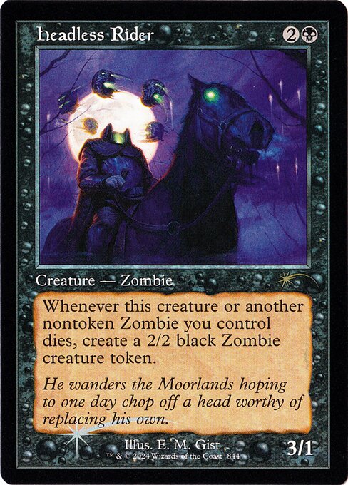 SLD: Headless Rider (Retro Frame) (Foil)