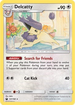 PR: Delcatty - 121/168 (SM Celestial Storm)
