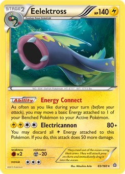 BLE: Eelektross - 65/160 (Cosmos Holo) (Holofoil)