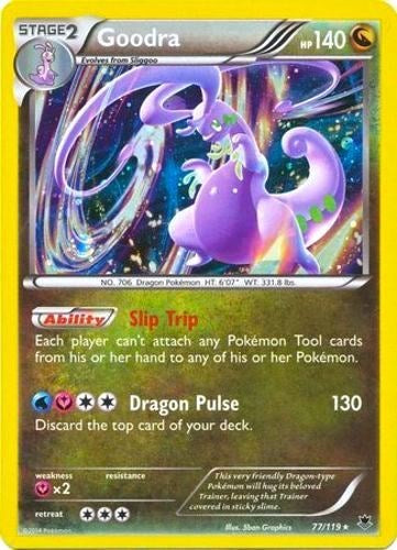 BLE: Goodra - 77/119 (Cosmos Holo) (Holofoil)