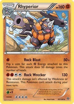 BLE: Rhyperior - 62/146 (Cosmos Holo) (Holofoil)