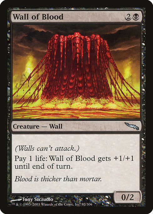 MRD: Wall of Blood (Foil)