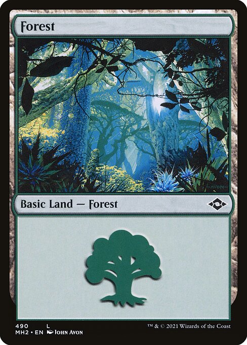 MH2: Forest (490) (Foil)
