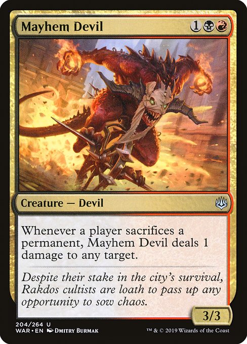 WAR: Mayhem Devil (Foil)