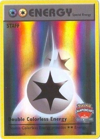 PR: Double Colorless Energy - 90/108 (North America Championships) [Staff] (Reverse Holofoil)