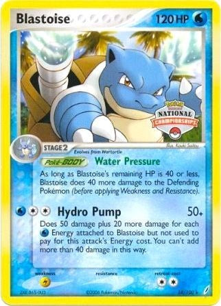 PR: Blastoise - 14/100 (National Championships)
