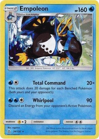PR: Empoleon - 34/156 (Cracked Ice Holo) (Holofoil)