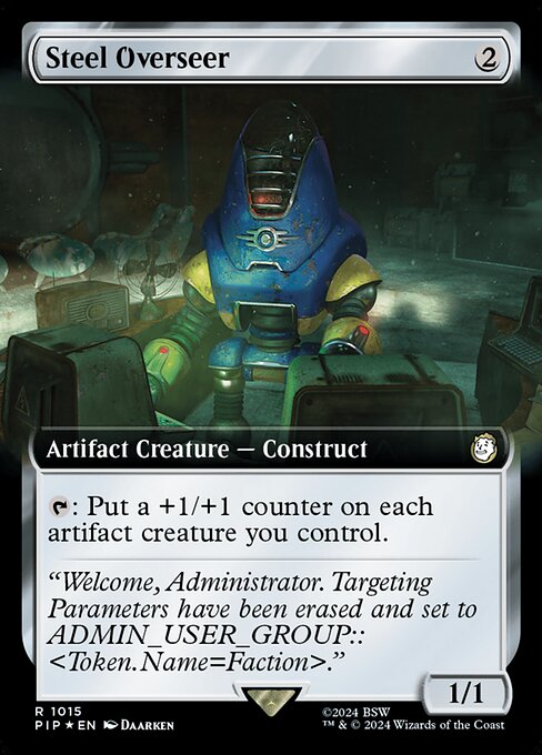 PIP: Steel Overseer (Extended Art) (Surge Foil)