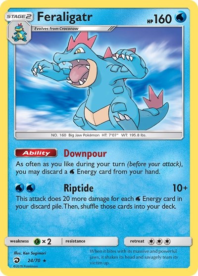 DRM: Feraligatr (Holofoil)