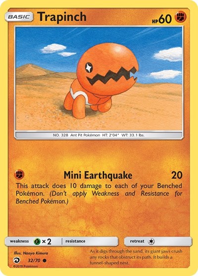 DRM: Trapinch (Reverse Holofoil)