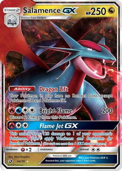 DRM: Salamence GX (Holofoil)