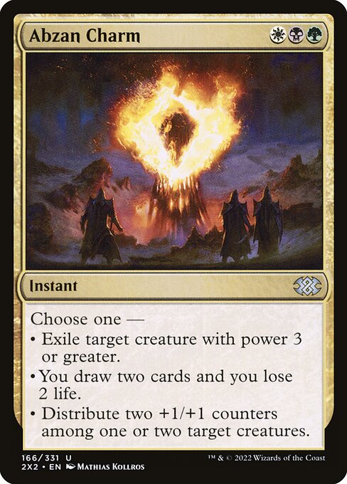 2X2: Abzan Charm (Foil)