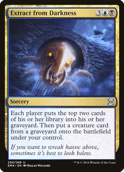 EMA: Extract from Darkness