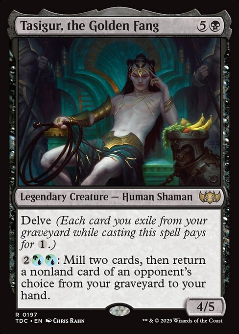 TDC: Tasigur, the Golden Fang
