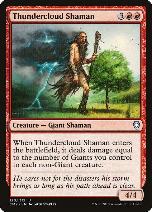 CM2: Thundercloud Shaman
