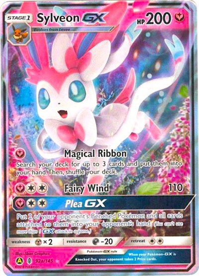 PR: Sylveon GX - 92a/145 (Holofoil)