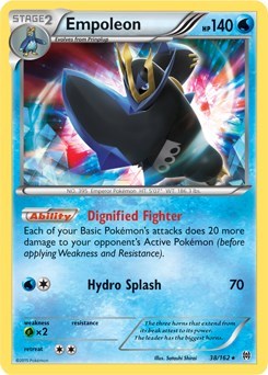 PR: Empoleon - 38/162 (Battle Arena Deck Exclusive)