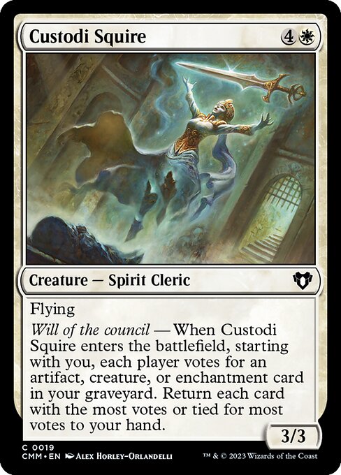 CMM: Custodi Squire (Foil)